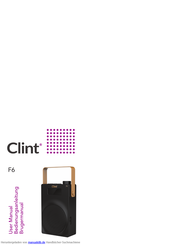Clint F6 Bedienungsanleitung