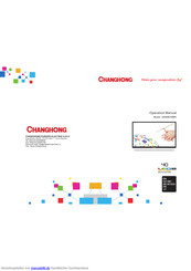 Changhong LED40E1090H Bedienungsanleitung