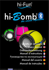 hi-Fun hi-bomb 2 Bedienungsanleitung