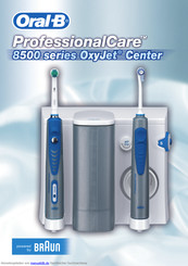 Braun Oral-B ProfessionalCare 8500 series OxyJet Center Anleitung