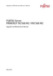 Fujitsu PRIMERGY TX2560 M2 Wartungshandbuch