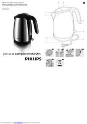 Philips HD4654 Betriebsanleitung