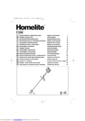 Homelite F-3040 Bedienungsanleitung