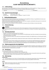 Medion P89163 Kurzanleitung