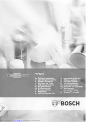 Bosch PFP5230 Gebrauchsanleitung
