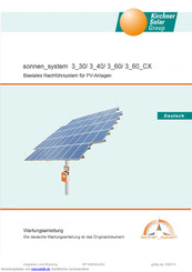 Kirchner Solar Group sonnen_system 3_60CX Wartungsanleitung