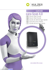 Kulzer cara Scan 4.0 Schnellstart-Anleitung