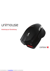Contour Unimouse Anleitung Zur Einstellung