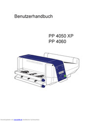 Hewlett Packard PP 4060 Benutzerhandbuch