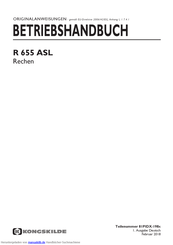 Kongskilde R 655 ASL Betriebshandbuch