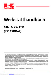 Kawasaki ZX 1200 A1 Werkstatt-Handbuch