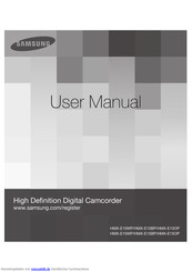 Samsung HMX-E10BP Bedienungsanleitung