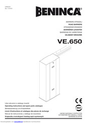Beninca VE.650 Betriebsanleitung