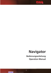 PIKO Navigator Bedienungsanleitung