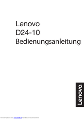 Lenovo D24-10 Bedienungsanleitung