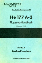 HEINKEL HE 177 A-3 Flugzeughandbuch