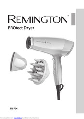 Remington PROtect D8700 Bedienungsanleitung