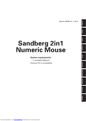 Sandberg 630-89 Anleitung