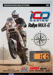 iCO Racing Rallye MAX-G Bedienungsanleitung