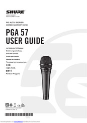 Shure PGA57 Bedienungsanleitung