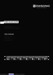 Nowsonic HEXACON Bedienungsanleitung