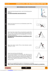 FERRI TP 61 Gebrauchs- Und Betriebsvorschriften
