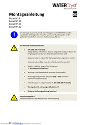 WATERcryst Biocat WS 9 Montageanleitung