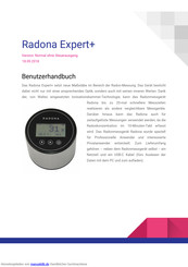 Waltec Radona Expert+ Benutzerhandbuch