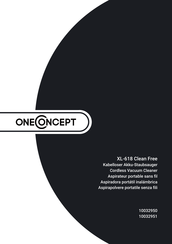 oneConcept XL-618 Clean Free Bedienungsanleitung