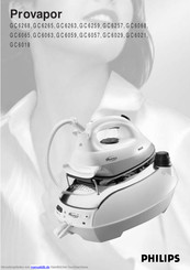 Philips Provapor GC6057 Bedienungsanleitung