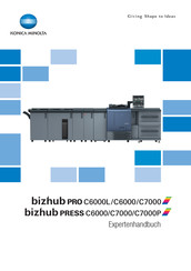 Konica Minolta bizhub PRESS C7000 Expertenhandbuch