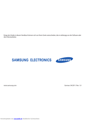 Samsung GALAXY Tab GT-P7100 Benutzerhandbuch