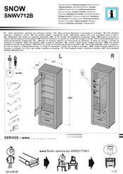 Forte SNOW Montageanleitung