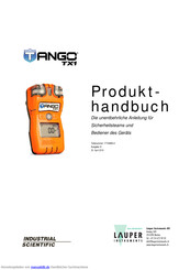 Industrial Scientific Tango TX1 Produkthandbuch