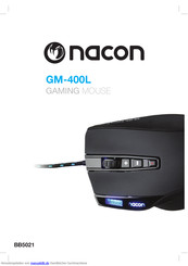 Nacon GM-400L Anleitung