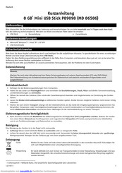 Medion P89098 Kurzanleitung