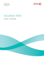 Xerox DocuMate 3640 Benutzerhandbuch