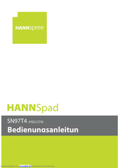 HANNspree HANNSpad SN97T4 Bedienungsanleitung