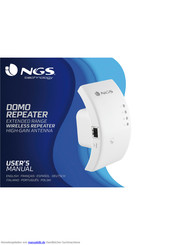 NGS Technology DOMO REPEATER Bedienungsanleitung