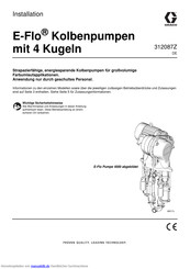 Graco E-Flo 4000 Installationsanleitung