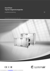 SystemAir Topvex Installationsanleitung