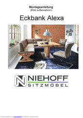 Niehoff Sitzmoebel Alexa Montageanleitung