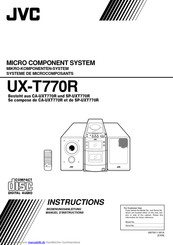 JVC UX-T770R Bedienungsanleitung