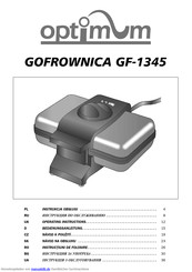 Optimum GF-1345 Bedienungsanleitung