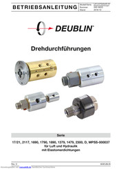Deublin 17 Serie Betriebsanleitung