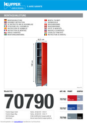 kupper 70790 Montageanleitung
