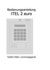 Phoenix ITEL 2 euro Bedienungsanleitung