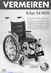 Vermeiren Eclips X4 KIDS Gebrauchsanweisung