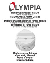 Olympia RM 30 Bedienungsanleitung