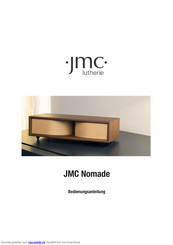 JMC Nomade Bedienungsanleitung